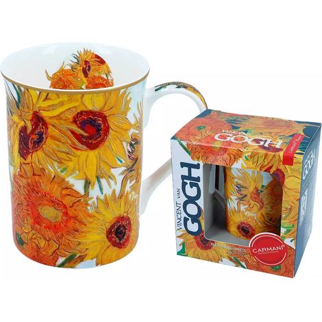 Taza clásica nueva - Girasoles de V. Van Gogh carmani (1/3)