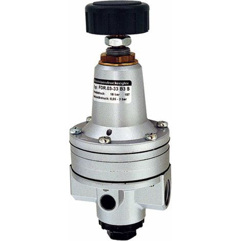 Riegler Präzisionsdruckregler o. Mano, G 1/2, 0,05-5 bar, hoher Durchfl. (1/4)