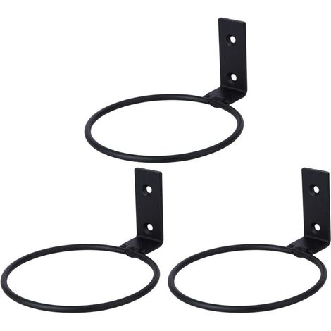 Lot de 3 supports muraux pour pot de fleurs (1/5)