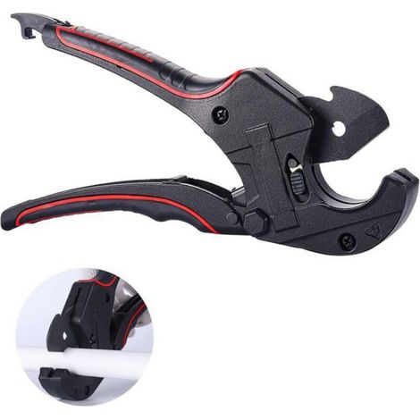 Coupe-Tube - Acier Au Carbone Et Aluminium - Pour Tuyaux PVC CPVC PE PPR PEX JusquÀ 42 Mm - Ergonomique Avec Ressort Intégré - 1 Pièce (1/5)