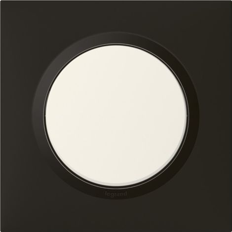 Piastra Decorativa Dooxie 1 Posto Nero (1/4)
