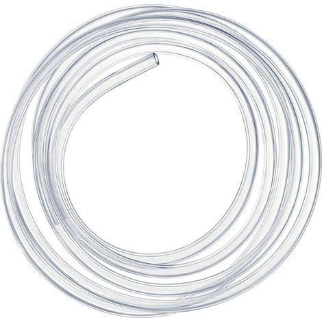 Tuyau Transparent de Pression 3 mètres, 10 × 12mm Tuyauterie Flexible Tube de PVC (1/5)