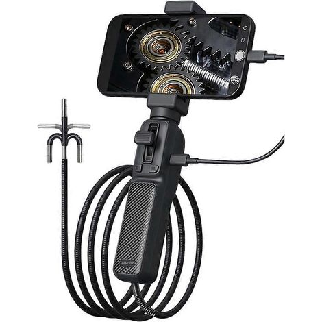 360° drehbares Endoskop mit Kamera und LED-Beleuchtung für Android und iOS (1/5)