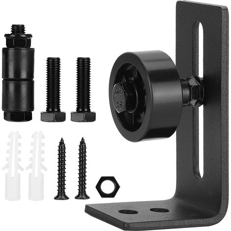 Accessoires de quincaillerie pour rail de suspension de porte de grange coulissante en acier au carbone (1/4)