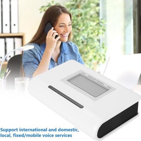 BOYOU 100-240V FWT appelant 1900-1800-900 - 850MHZ de téléphone du terminal GSM sans fil fixe--EU (1/4)