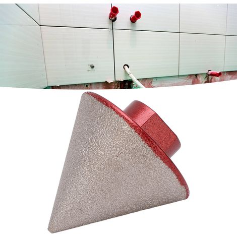 Diamant-Reibbohrer für Winkelschleifer, 48-mm-Gewinde, für Granit, Marmor, Fliesen und Glas. 60°-Kegel-Anfaswerkzeug, 5/8-11-Zoll-Zollgewinde. (1/5)