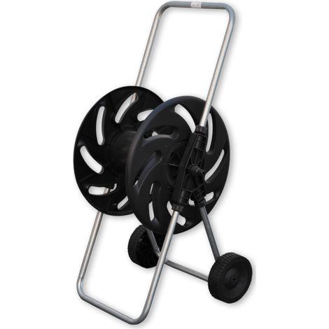 Chariot dévidoir pour tuyau 1/2 pouce 80 m Bradas AG280