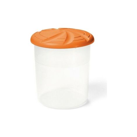 BARATTOLO GRANDE IRIS VECA PLASTICA PER CUCINA ALIMENTI LT 1 COLORI ASSORTITI