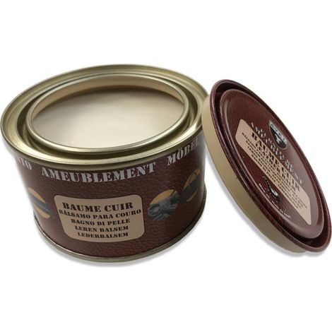 Baume rénovateur cuir pâte 300ml Avel (1/5)