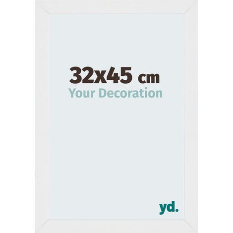 yd. - Cadre photo 32x45 - Blanc Brillant - MDF - Mura (1/5)