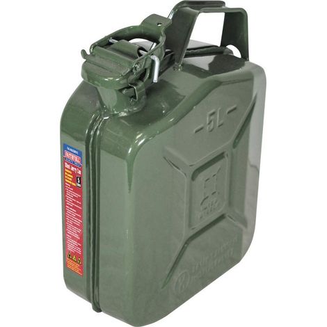 Faithfull Green Jerry Can - Metal 5 litre FAIAUJERRY5