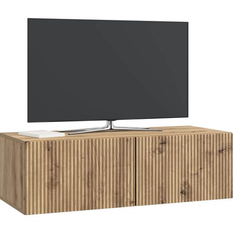 Maison Exclusive - Wandmontierter TV-Schrank Artisan-Eiche 98 x 4