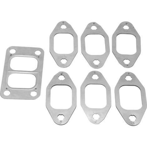 Joint de collecteur d'échappement en alliage métallique, kit de joint turbo pour remplacement Dodge 5.9L Cummins 1989-1998 (1/5)
