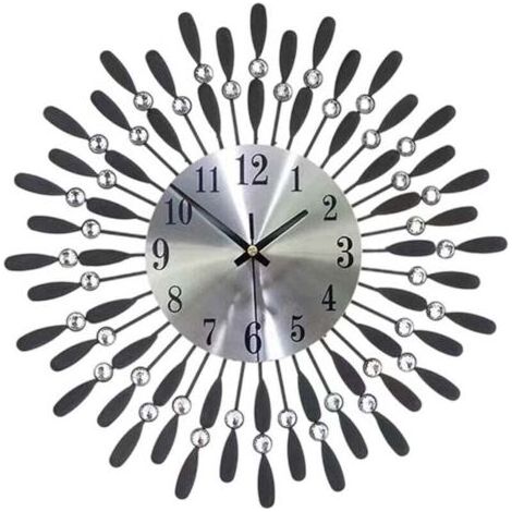 Luxuriöse, moderne Wanduhr – Große, dekorative Uhr für Büro oder Zuhause (1/5)