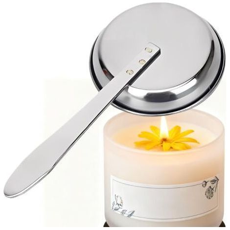 Générique Éteignoir à Bougie avec Long Manche, Outil en Acier Inoxydable pour Bougies, Portable et Résistant à la Chaleur pour Maison Camping Feu de Camp Picnic Sécurité (1/5)