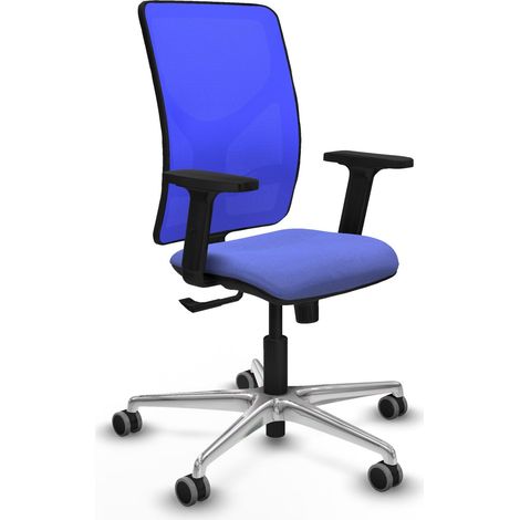 Chaise piqueras y crespo Motilla bleu clair support lombaire