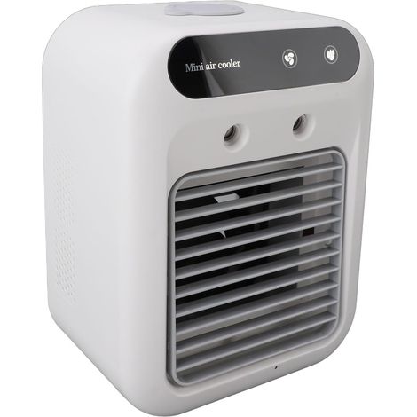 Mini Climatiseur, Climatiseur Portable Léger et à Refroidissement Efficace, Réservoir D'eau Pulvérisée, Refroidisseur Mobile de 500 Ml (1/5)