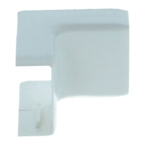 Connettore Angolare Per Angolo Interno 22X10mm Per Canaline FG18303 (1/3)