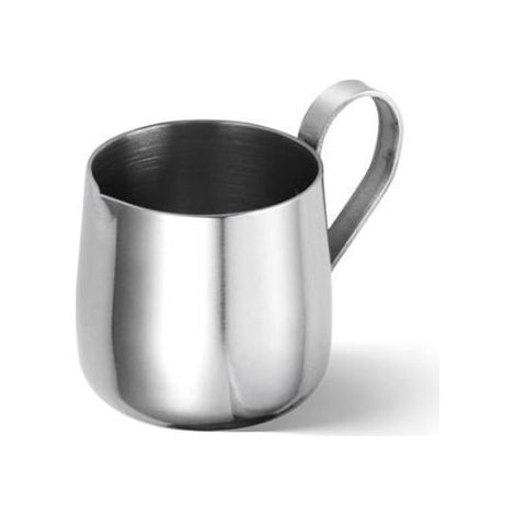 1 Pichet à lait, Acier inoxydable 403, Bec verseur de précision, Mini pichet, Pour latte art (1/4)
