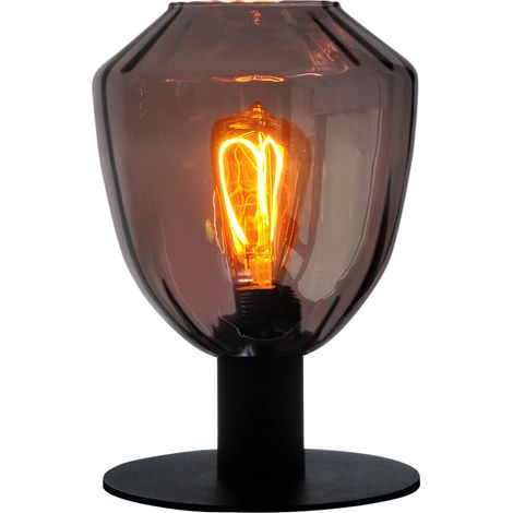 Lampe de table Porto avec verre rouge Nicolette - 4711-05-05-03-13 (1/2)