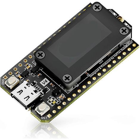 Carte de développement LoRa 32 V4 Meshtastic GPS ESP32 SX1262 avec écran OLED 0,96 pouce, alimentation solaire, réseau maillé WiFi LoRa BLE basse consommation (1/5)