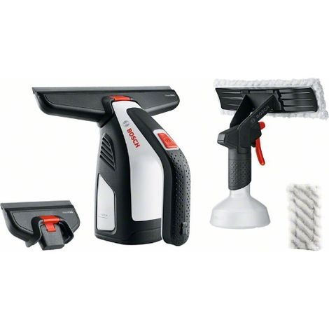 [GEBRAUCHT] Bosch GlassVAC elektrischer Fensterreiniger 0,1 L Schwarz, Rot, Silber (1/5)