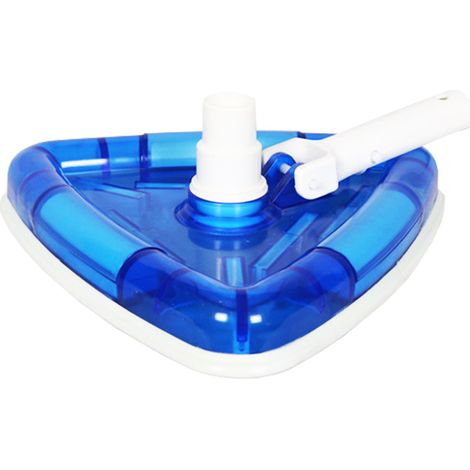 Tête de Brosse Transparente Triangulaire - pour Piscine, Design Unique - Alovez
