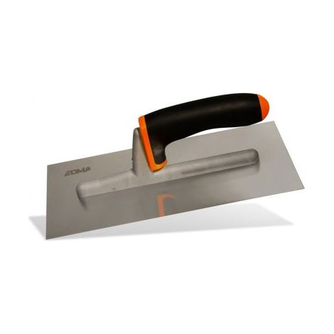 Couteau à enduire 266155 – Lame inox courbée 15cm – Monture polyamide renforcée – Pour finition précise