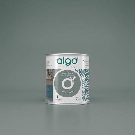 Peinture pour Meuble - Vert Eucalyptus - 0.5L / Mat