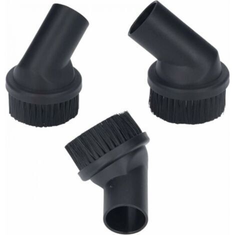 Set di 3 spazzole rotonde per aspirapolvere, diametro interno 35 mm/1,38 pollici, accessorio per aspirapolvere ideale per la pulizia delle fessure del divano.