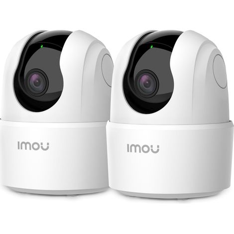 2K(3MP) Lot de 2 Caméras Surveillance WiFi Intérieur 360° Connectée (1/5)