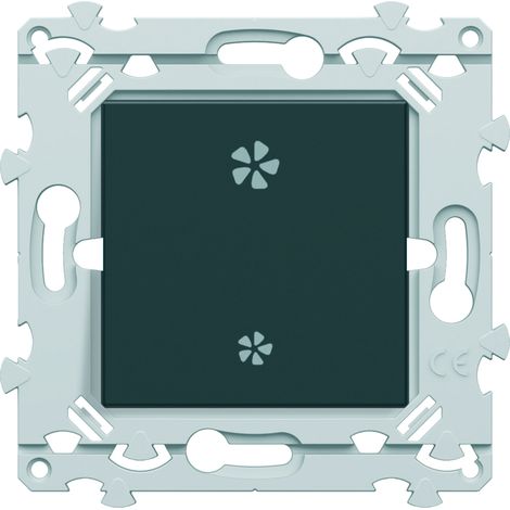 Va-Et-Vient ou Bouton Poussoir VMC Hager Essensya Finition: Anthracite (1/2)