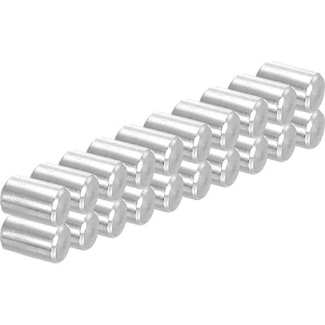 30 pièces Broche cylindrique 6x10 mm 1/4" de diamètre (1/5)