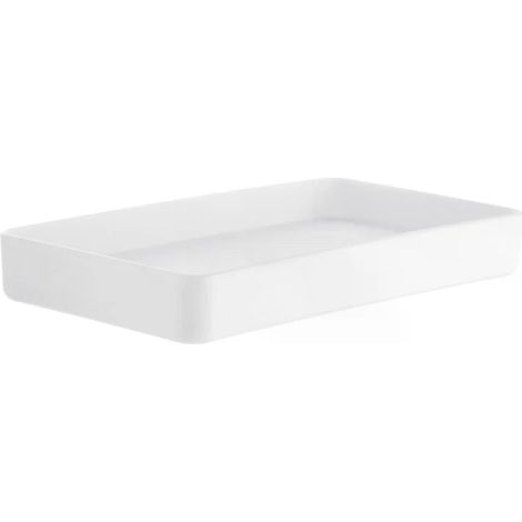 Smedbo Seifenschale. Freistehend. Weiss Kunststoff. BX580 (1/4)