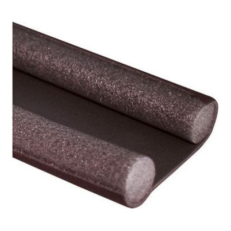 Bas de Porte Double Face - - 95 cm - Marron - 25 mm - Intérieur (1/2)