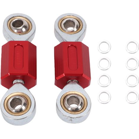 Liens d'extrémité de barre stabilisatrice, jeu de joints Heim de remplacement en alliage d'aluminium pour Spyder F3 RT ST RS 2013 – 2025 rouge (1/5)