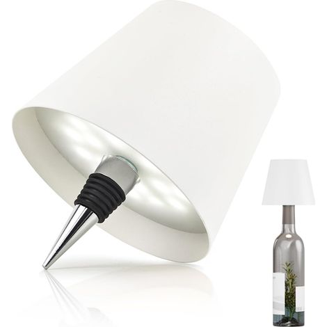 Lampe tactile rechargeable sans fil, à intensité variable, 3 couleurs LED, pour salon et restaurant, 4 000 mAh(Lot de 2) (1/5)
