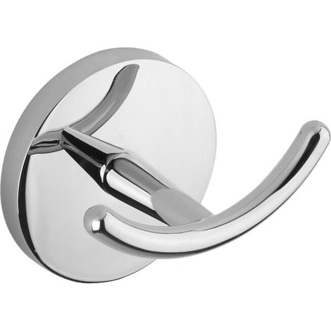 Einfacher Mehrfach-Kleiderhaken aus Chrom (SIM22) (1/5)