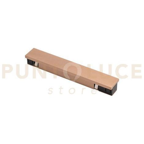 GBIC47 CONNETTORE LINEARE ELETTRICO BINARIO 48V INCASSO-SUPERFICIE CHAMPAGNE