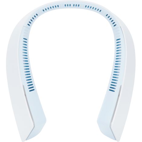 Reiseventilator ohne Rotorblätter, USB-aufladbar, leicht und tragbar für Sport (Blau) (1/5)