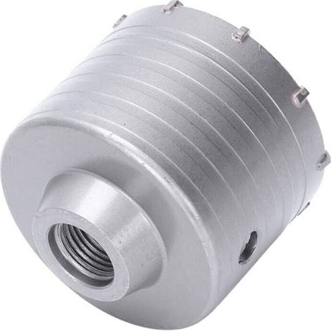Concrete Hole Opener, Carbide Wall Hole Opener with Center Drill Bit for Brick Walls, Cement, Clay Bricks (105mm) (1/5)