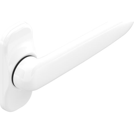 La Croisee Ds – Béquille simple à saillie réduite – Aluminium moulé – Rosace cache-vis à maintien de position – Carré 8mm – Double entraxe 50mm et 43mm