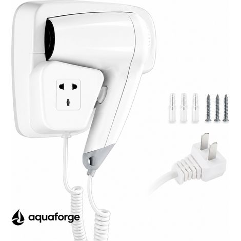 Sèche cheveux mural compact M 1288B protection thermique (1/5)