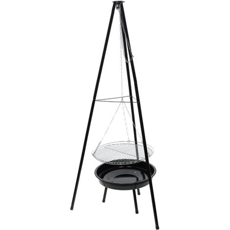 Esschert Design Grillrost mit Feuerschale & Dreibein (1/3)