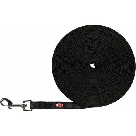 Correa de rastreo Trixie Negro S/M (1/4)