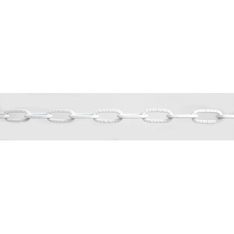 CATENA FILO QUADRO RULLATO 2MMX2,5M BIANCO