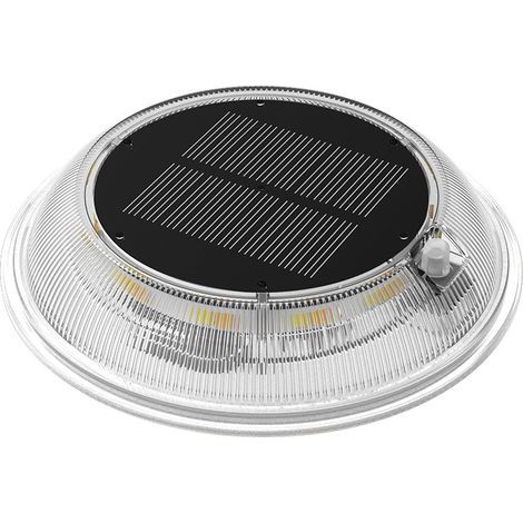 Éclairage solaire, Lampes pour allée — 3 modes de couleur, Alimentation solaire, Balises LED étanches pour allée extérieure (1/5)