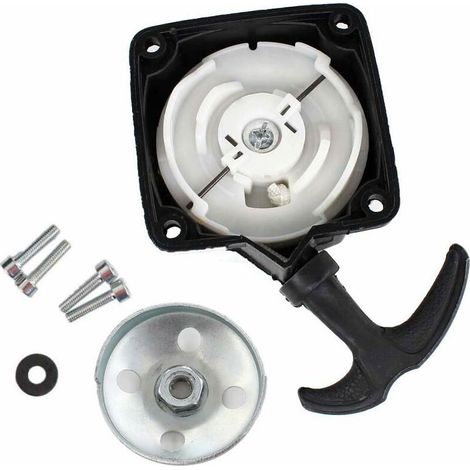 Lanceur pour débroussailleuse 2 temps 30cc à 50cc – Entraxe 67mm – Remplacement pièces usées – Conçu pour moteurs thermiques - 2temps (1/4)