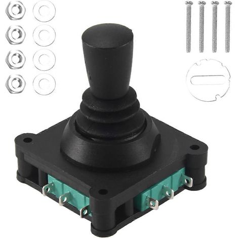 Interrupteur de joystick AC 240V 5A 4NO 4NC Momentané 2,5 mm (1/5)