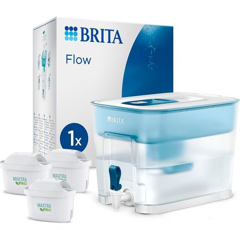 Brita Flow Sistema filtrante Capienza 8,2 Litri MAXTRA PRO All-in-1 Sistema + 3 Filtri (1/5)